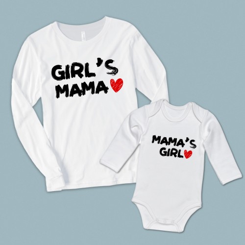 Girl's Mama Mama's Girl anne kız set