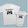Player gamer aile set