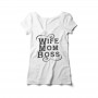 Boss Mom Kadın Tshirt